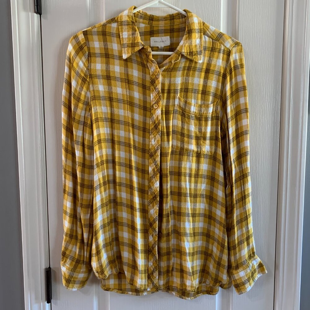 Womens Button Down Top